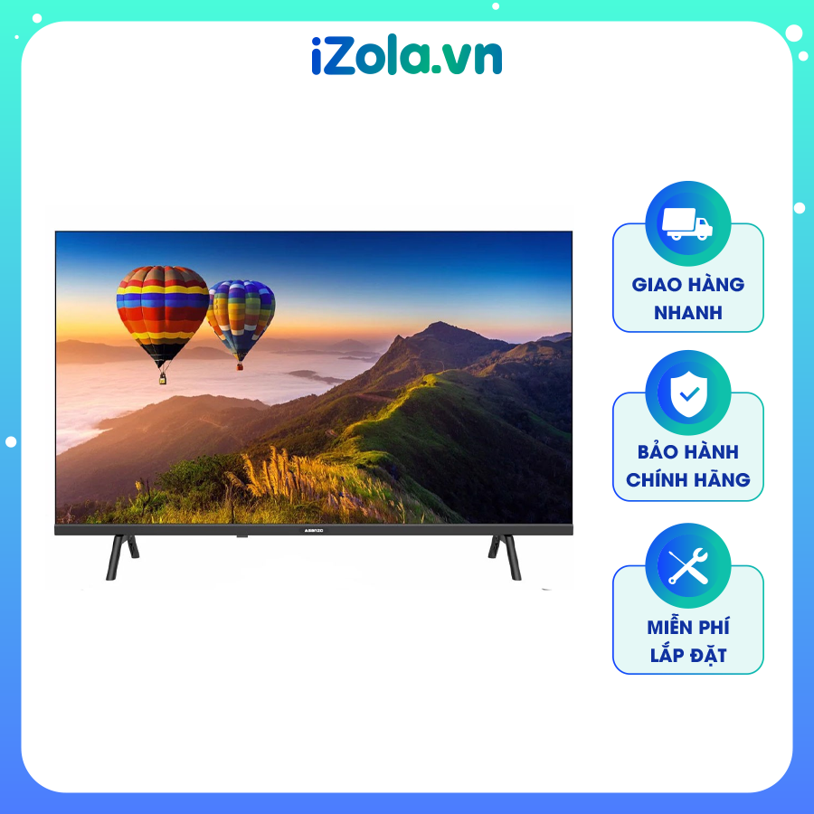 [Giao tại HCM] Smart Tivi Asanzo 32 Inch 32S55 – Công nghệ âm thanh Dolby digital – Kết nối đa phương tiện – Sử dụng tấm nền ADS cho độ tương phản và góc nhìn tốt