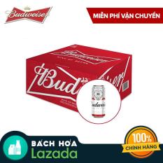 Thùng 12 lon Bia Budweiser 500ml