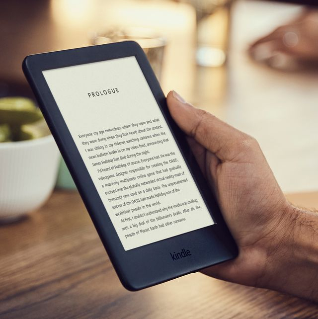 Máy Đọc Sách Kindle Basic 2021 Có Đèn Nền - Nghe Audible 8GB - Hàng Chính Hãng