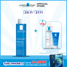 Nước cân bằng (toner) giàu khoáng dành cho da dầu La Roche Posay Effaclar Astringent Lotion 200ml