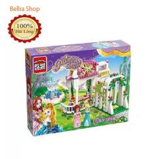 Xếp hình lego, Xếp hình enlighten 2602 mô hình lâu đài dành cho bé gái
