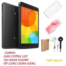 Điện Thoại Xiaomi Mi 4 Ram 3Gb Rom 16Gb – Tặng kèm ốp lưng, Tai nghe , Kính cường lực – Có sẵn Tiếng Việt