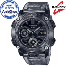 Đồng hồ nam dây nhựa Casio G-Shock chính hãng Anh Khuê GA-2000SKE-8ADR (48mm)