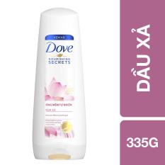 Dầu xả Dove óng mềm tự nhiên 335g