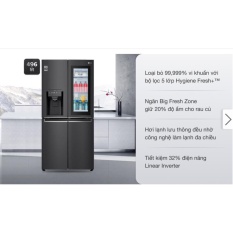 Tủ Lạnh giá rẻ LG GR-X22MB  Tủ lạnh LG Inverter 496 lít GR-X22MB 