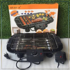 Bếp nướng điện Electric Barbecue Grill không khói mini đa năng vỉ lò nướng ngoài trời