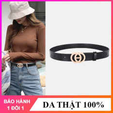 Thắt lưng nữ dây nịt nữ Nutushop da thật hàng cao cấp kiểu dáng thời trang cá tính – NT289