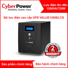 Bộ lưu điện UPS Cyber Power VALUE1200ELCD-AS – 1200VA/720W