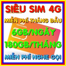 Sim Siêu Thánh Up 4G Vietnamobile Có 180GB/Tháng Gói 6G/Ngày – Đã Có Sẵn Miễn Phí Sẵn Tháng đầu – Nghe Gọi Nội Mạng Miễn Phí