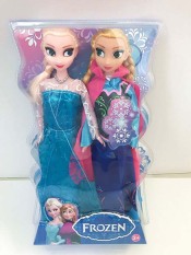 Best Home Bộ 2 đồ chơi búp bê công chúa Elsa và Anna Elsa Anna Công Chúa Búp Bê Nhồi Bông Mềm Đồ Chơi Sang Trọng Búp Bê Đồ Chơi cho bé gái