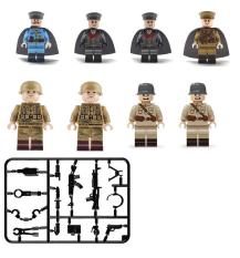 Đồ chơi lắp ráp Set 8 Minifigures Lính World War 2 WW5