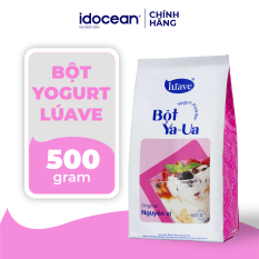 Bột Yogurt – LÚAVE – 500gr – Sữa chua thơm béo cho thức uống ngon (bột sữa chua, bột ya-ua, pha đá xay, pha sinh tố)