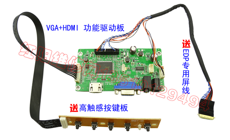 [HCM]Bộ test Panel Laptop 30 pin LED eDP 1920x1080