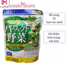 Viên uống rau củ DHC Perfect Vegetable gói 90 ngày dùng 360 viên của Nhật – Bổ sung lợi khuẩn và chất xơ – Cosin Store