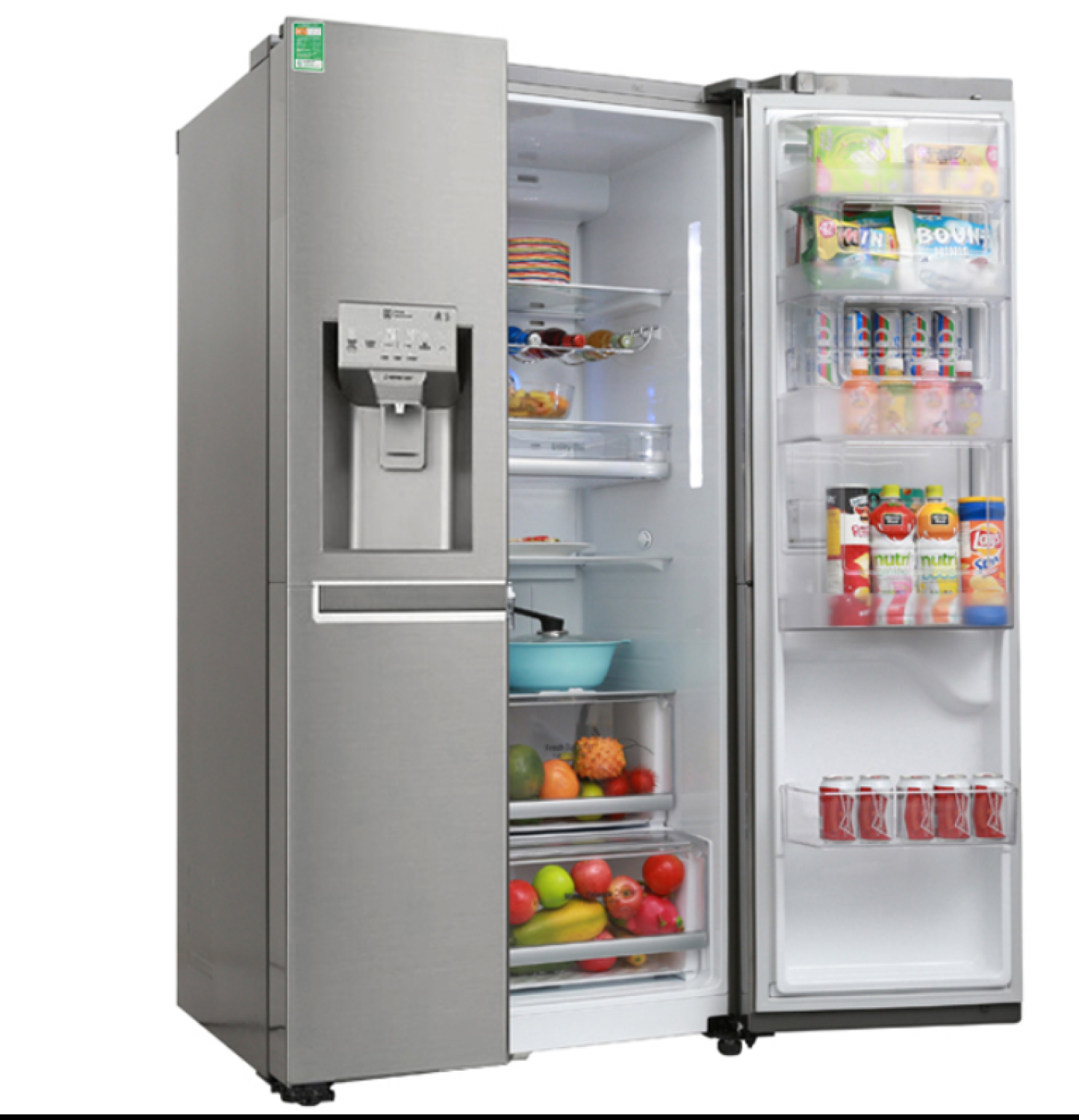 Tủ Lạnh LG < Giá rẻ > GR-P247JS Tủ lạnh LG Inverter 668 Lit GR-P247JS < Bảo hành 24 tháng...