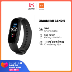 [SIÊU SALE 11.11] Vòng đeo tay thông minh Xiaomi Mi Band 5 l AMOLED 1.2 inches (126 x 294 pixels) l 11 chế độ theo dõi sức khoẻ l Thời gian sạc: 2 giờ / Thời lượng: ≥14 ngày l Chống nước 5 ATM l HÀNG CHÍNH HÃNG