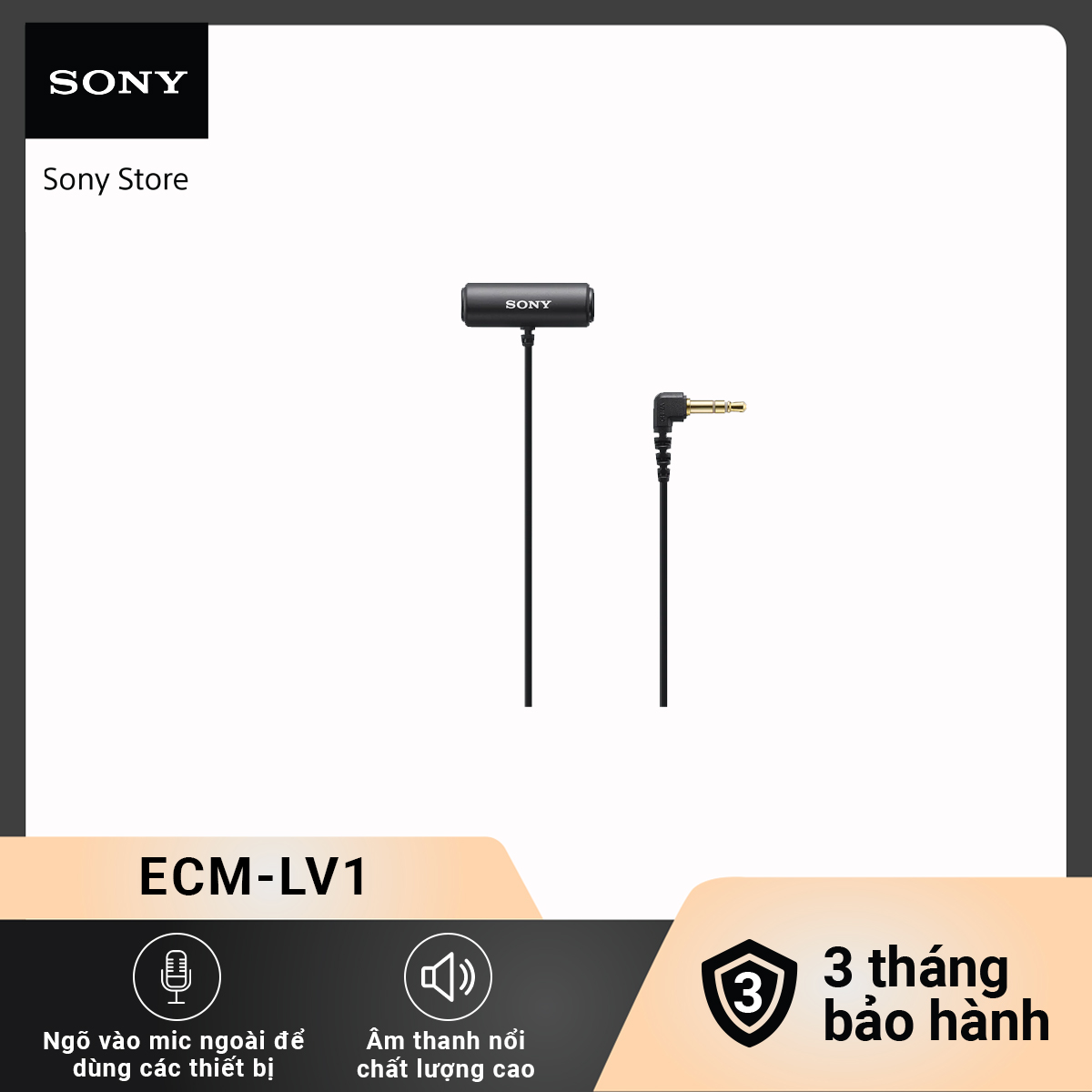 Micro không dây Sony ECM-LV1//C SYU