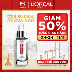 Serum siêu cấp ẩm sáng da L’Oreal Paris pure Hyaluronic Acid 1.5% 30ml