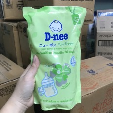 [HCM][Mẫu mới] Nước rửa bình sữa Dnee Organic túi 600ml