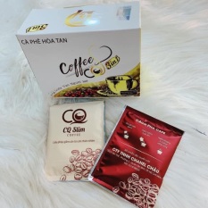 Cà Phê Coffee Giảm Cân CQ Hòa Tan (hộp 10 gói)