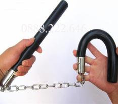 Gậy chơi KHÚC CÔN cầu NHỊ đa năng tiện lợi gọn nhẹ khi ra sân và mang đi du lịch(chất Cao Su)-Gậy chơi khúc côn cầu nhị đa năng tiện lợi