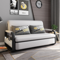 Giường Gấp Gọn Thành Ghế Sofa , Giường Ngủ Đa Năng Nệm Bọt Biển Tự Nhiên , Khung Thép Cường Lực Kích Thước 1m3 x 1m9