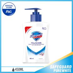 Nước Rửa Tay Diệt Khuẩn Safeguard Hand Soap Pure White (450ml)