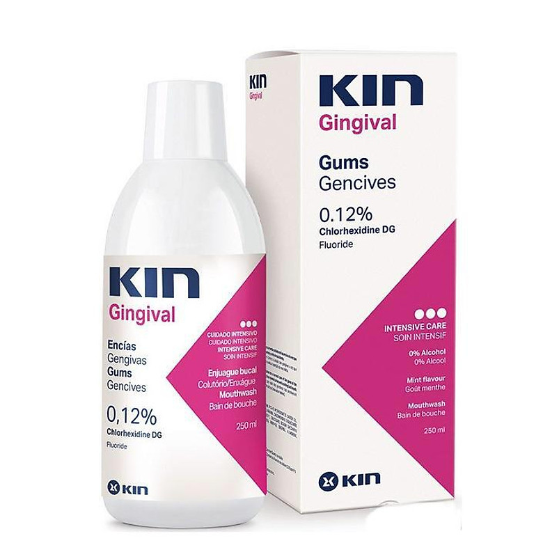 Nước súc miệng ngăn ngừa viêm nướu kin gingival 250ml chất lượng đảm bảo an toàn đến sức khỏe người...