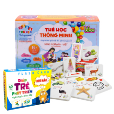 Bộ Thẻ Học Thông Minh Flashcards Cho Bé Học Tiếng Anh 416 Thẻ Học Mega Baby