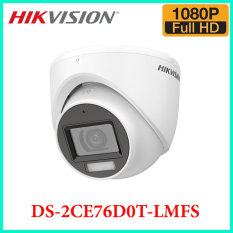 Mắt Camera Hikvision Dome DS-2CE76D0T-LFS Camera Ban Đêm Có Màu + Mic Thu Âm Thanh , độ phân giải 2.0MP- Hàng chính hãng Hikvision
