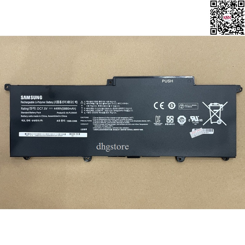 Pin laptop Samsung NP900X3C, NP900X3C-A01, NP900C3D, NP900X3E, NP900X3F, NP900X3G, AA-PLXN4AR, AA-PBXN4AR