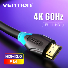 [Nhập LZDEL51 giảm 10% tối đa 200k cho đơn 99k] Vention dây cáp HDMI 2.0 4K High Speed HDMI Male to Male 2.0 Cable Monitor Video Cable with 3D 4K 60Hz cáp HDMI kết nối tivi 1M 2M 3M 5M 10M for HDTV LCD Projector Laptop PS3 PS4 Switch HD HDMI 2.0 Cable