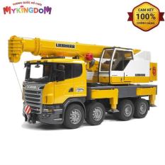 Mô hình xe tải cần cẩu SCANIA BRUDER BRU03570