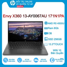 Laptop HP ENVY X360 13-AY0067AU 171N1PA (Xám Đen) R5-4500U/ 8GB/ 256GB/ 13.3″FHD/TOUCH/ OB/ Win10 – Hàng chính hãng new 100%