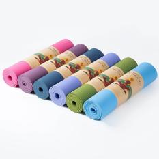 Thảm tập Yoga Mat 2 lớp cao cấp (giao màu ngẫu nhiên )