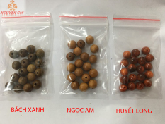 Set 10 hạt cườm làm vòng tay tròn bằng gỗ cao cấp làm đồ trang sức phụ kiện trang trí độc đáo