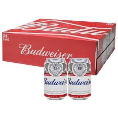 BUDWEISER LON 330ML – THÙNG 24 Mẫu xuân date 07/2019