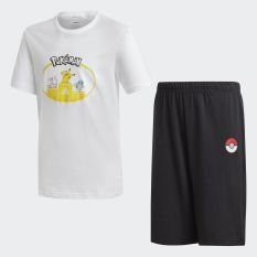 adidas NOT SPORTS SPECIFIC Pokémon Short Sleeve Set Bé trai Màu trắng GI4597