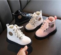 Giày boot trẻ em giày cao cổ cho cả bé trai và bé gái thời trang đi êm chân