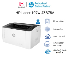 [Tặng Voucher 500K] Máy in HP Neverstop Laser 107W