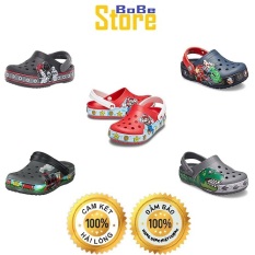 Dép Sục Hoạt Hình 3D Mẫu Mới Siêu Đẹp, Êm, Bền, Nhẹ Cho Bé Trai, Gái Nhiều Màu