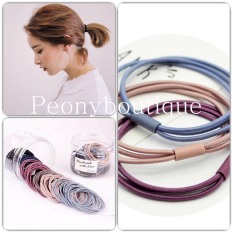 Phụ Kiện Tóc Nữ 🌸 Dây chun buộc tóc nhiều màu kẹp 3 sợi cao cấp kiểu dáng Korea SIÊU HOT 🌸