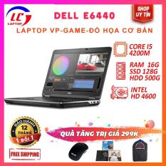 Laptop Dell Latitude E6440 Core i5-4200M – VGA on Intel HD 4600, màn 14 HD – laptop game