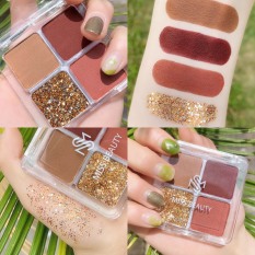 Bảng phấn mắt 4 màu long lanh siêu đẹp Miss Beauty
