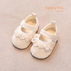 Giày búp bê cho bé gái 0-2 tuổi cotton đế chống trơn trượt cho bé tập đi cực xinh