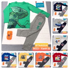 Bộ dài bé trai vải xuất khẩu Oldnavy 5-20 tuổi nhân vật hoạt hình nổi tiếng
