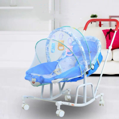 GHẾ RUNG CHO BÉ-GHẾ RUNG ĐA NĂNG KEAWON (NHẠC + MÀN + BÁNH XE)