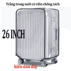 Túi bọc vali – Túi trùm bảo vệ vali vải thun siêu dai, co giãn rất tốt, đường in sắc nét – Hoạ tiết cá tính