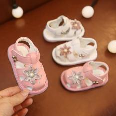 Dép tập đi cho bé gái có đèn SD07