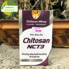 Hỗ trợ giảm béo – Viên giáp sác Chitosan NCT3